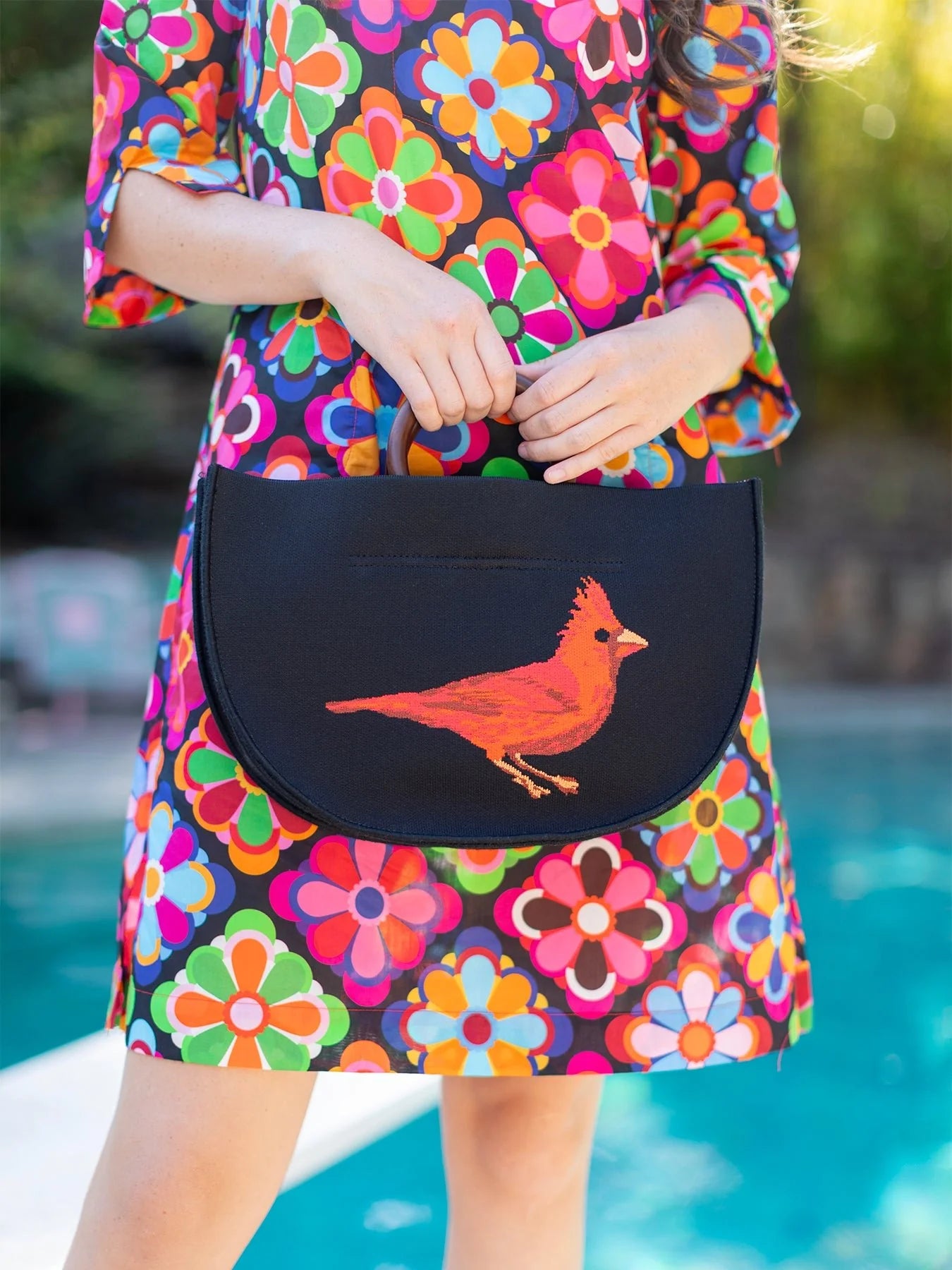 Evie Handbag Northern Cardinal