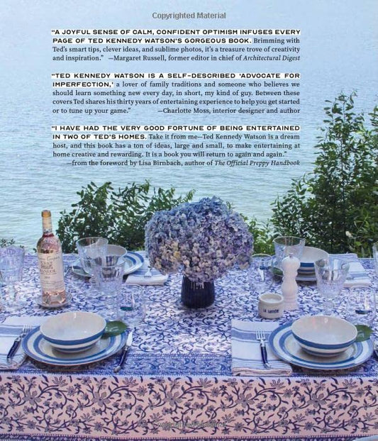 Guide to Stylish Entertaining by Ted Kennedy Watson's