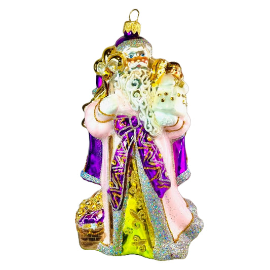 Heartfully Yours The Ornament King Christopher Radko Sugarplum Santa Ornament