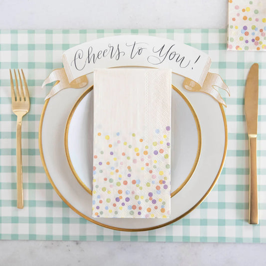 Hester & Cook Confetti Sprinkles Guest Napkins