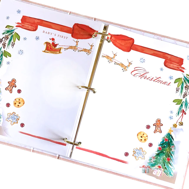 Over The Moon Our baby memory book