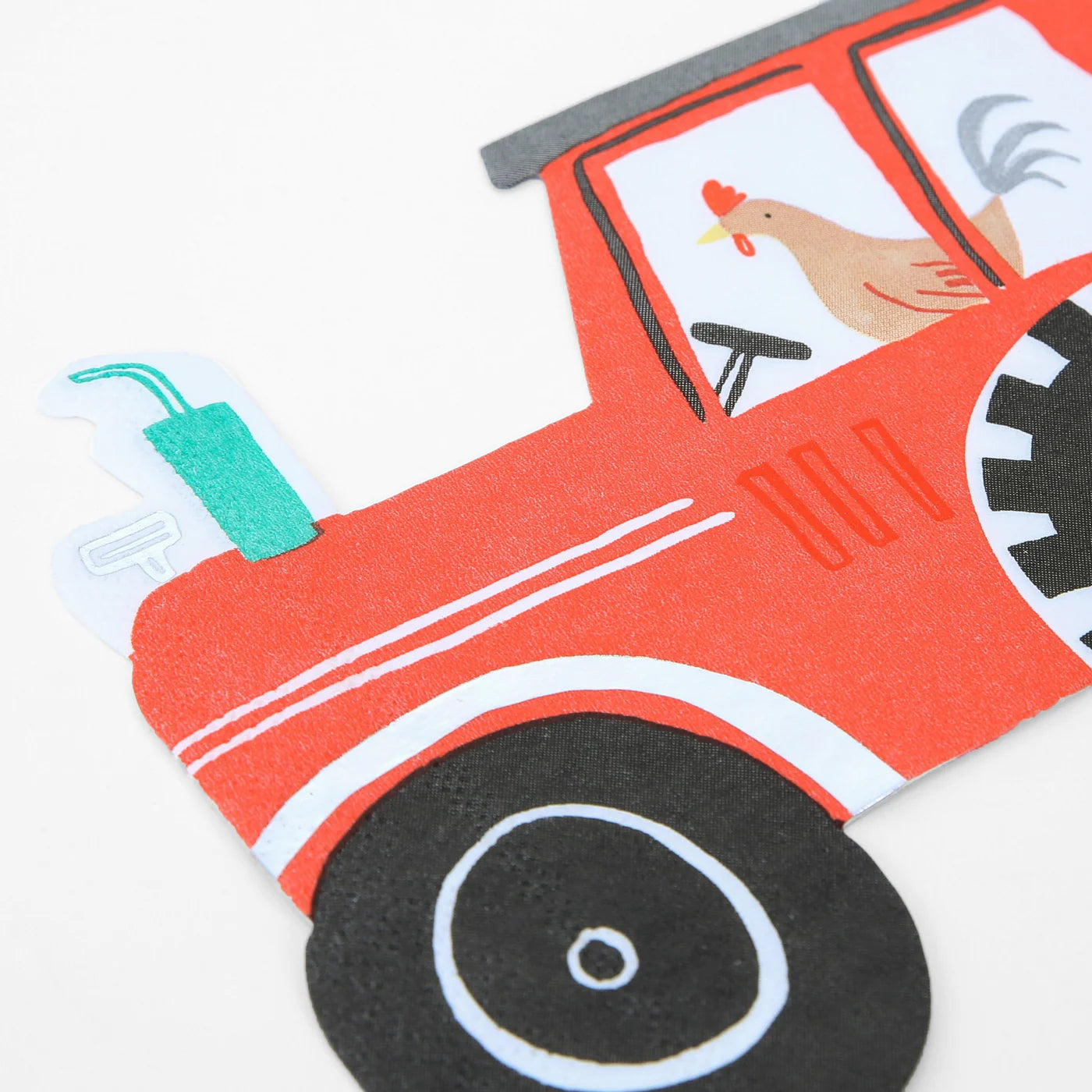 Meri Meri On the Farm Tractor Napkin
