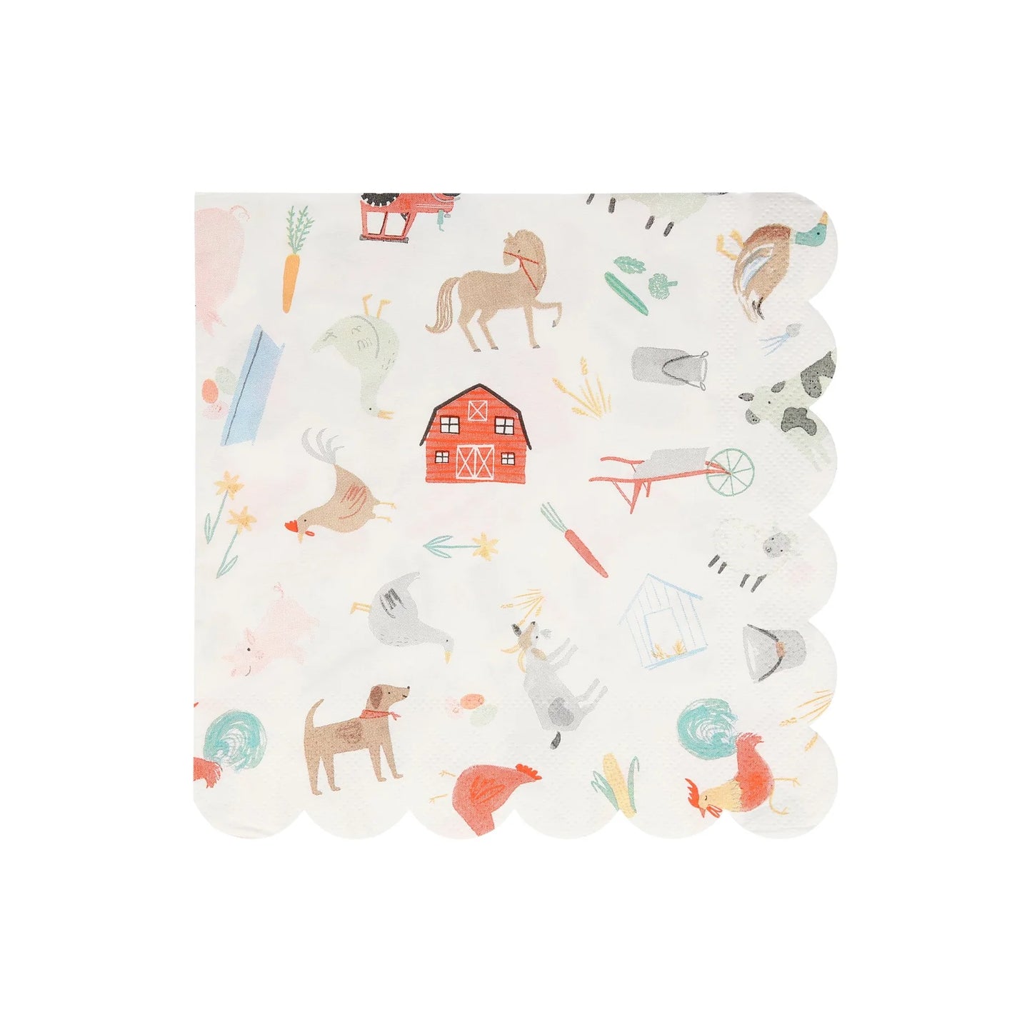 Meri Meri On the Farm Large Napkin