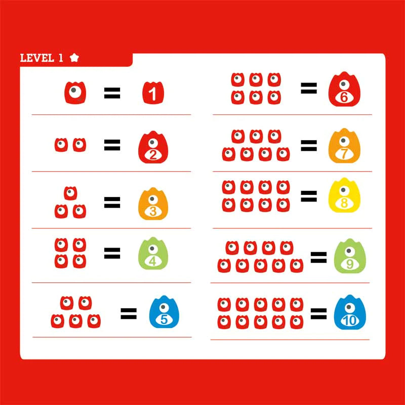 Hape Monster Math Scale toy for kids