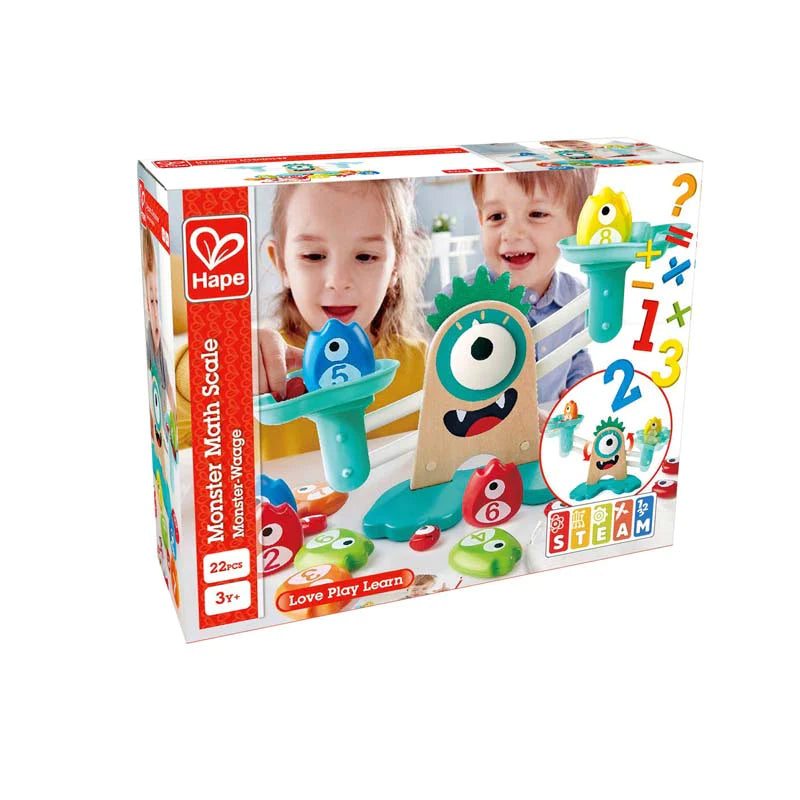 Hape Monster Math Scale toy for kids