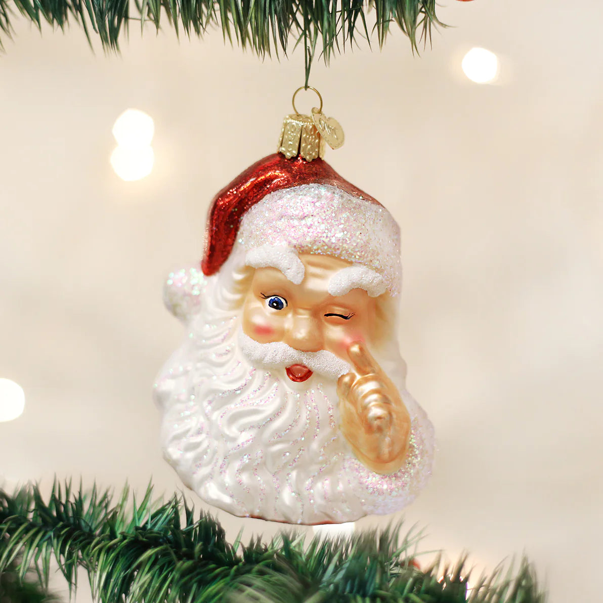 Old World Christmas Night Before Christmas glass ornament