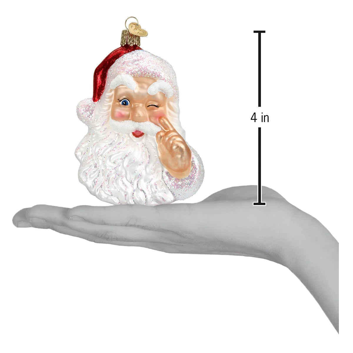 Old World Christmas Night Before Christmas glass ornament