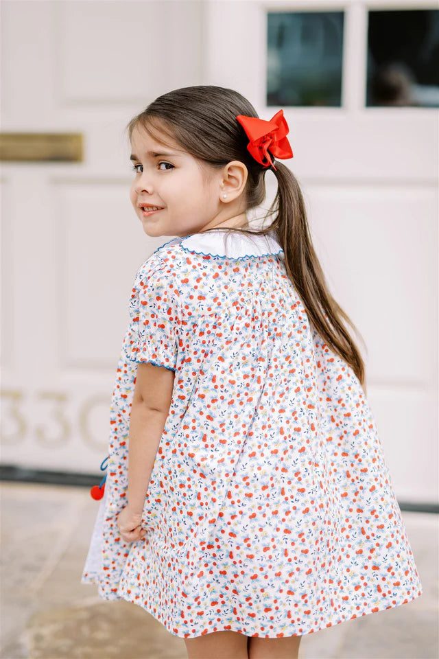Foliage Cherry Dress