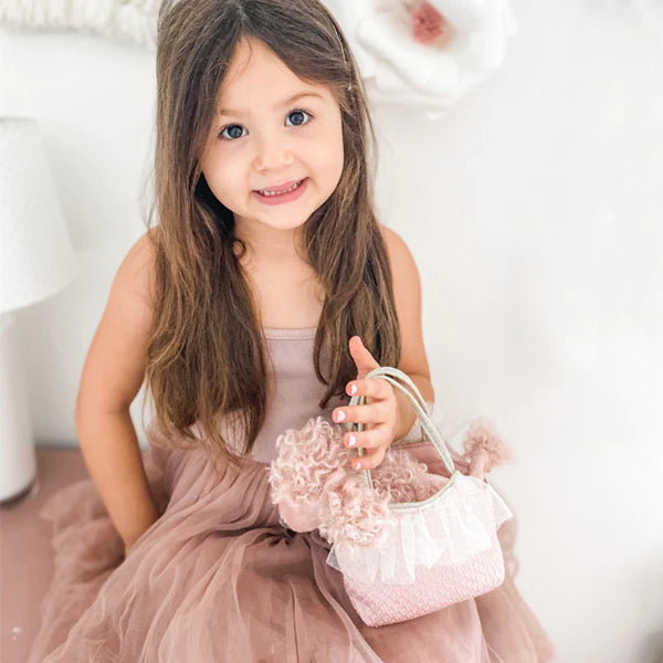 Mon Ami Designs Paris Pink Poodle plush toy and purse for kids