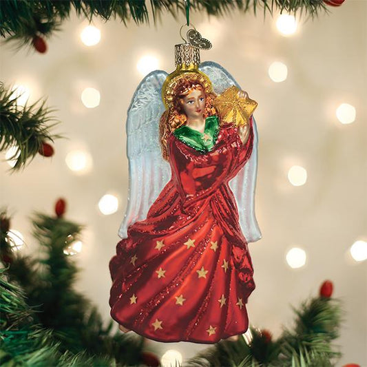 Old World Christmas Radiant Angel glass ornament