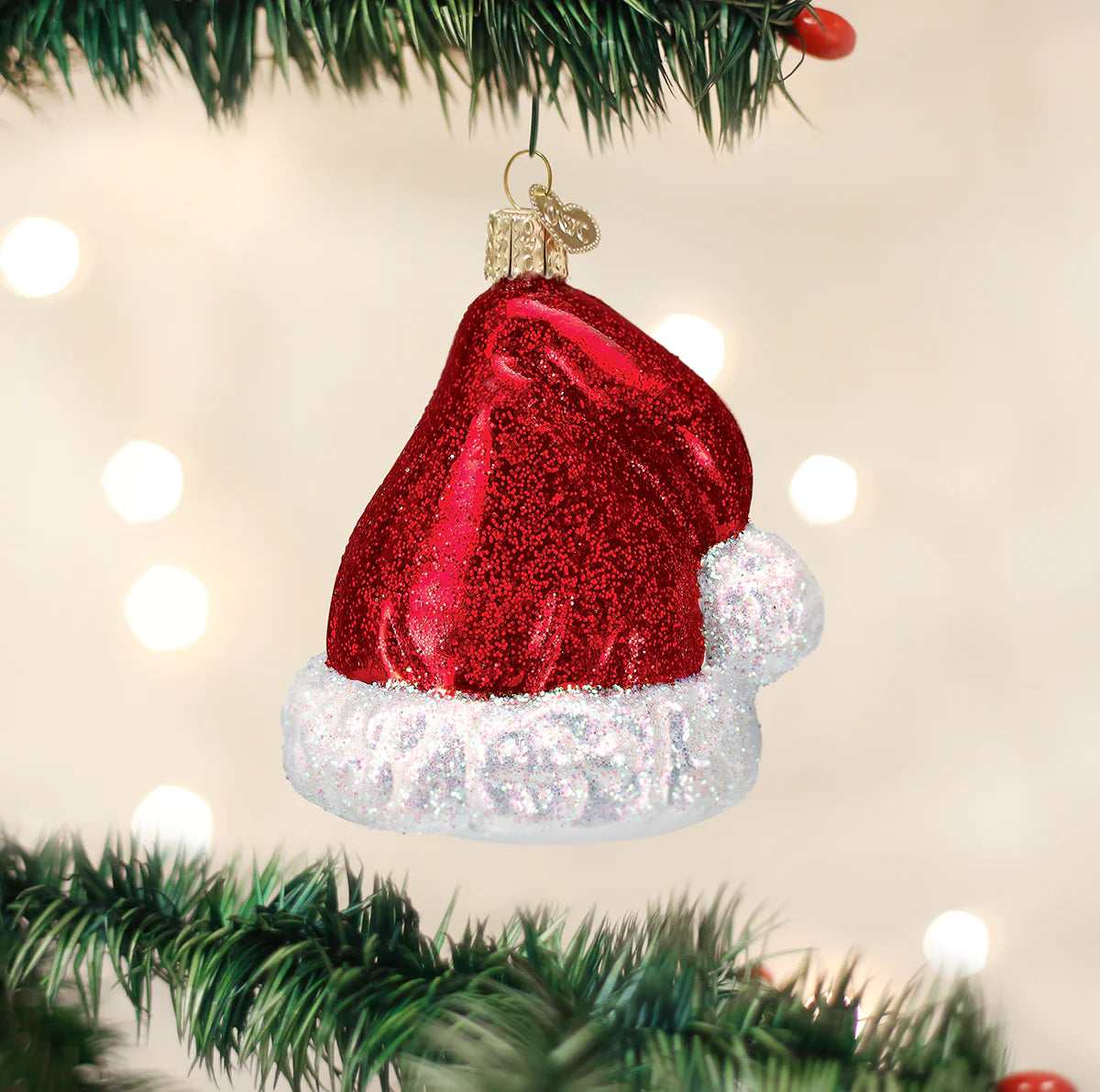 Old World Christmas Santa's Hat ornament