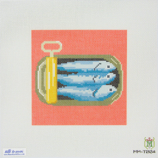 Sardines Needlepoint Canvas