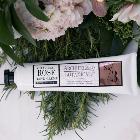 Archipelago Charcoal Rose Handcreme 3.2 oz