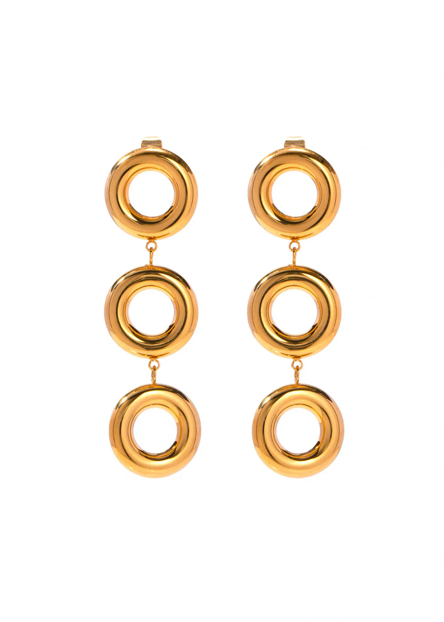 HJane Sol Triple Stud earrings