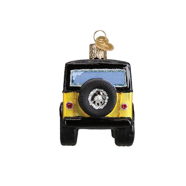 Old World Christmas Sports Utility Vehicle glass ornament