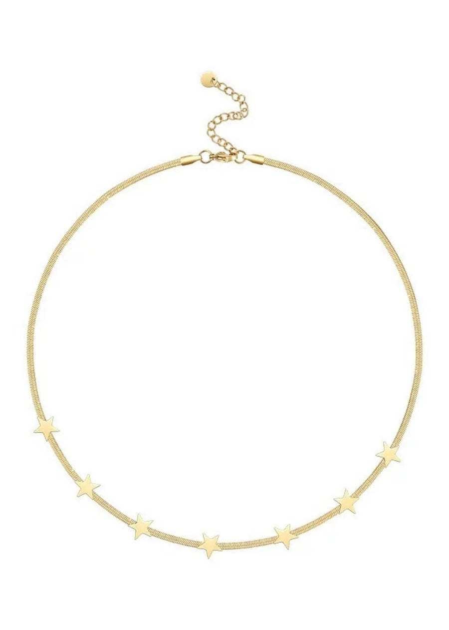 HJane Gold Star Necklace