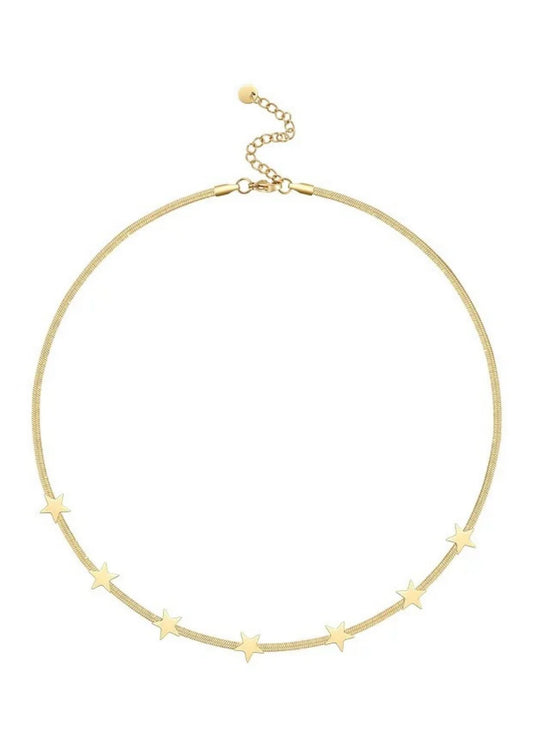 HJane Gold Star Necklace