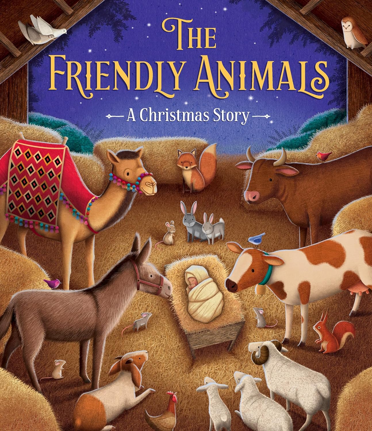 The Friendly Animals: A Christmas Story book for kids