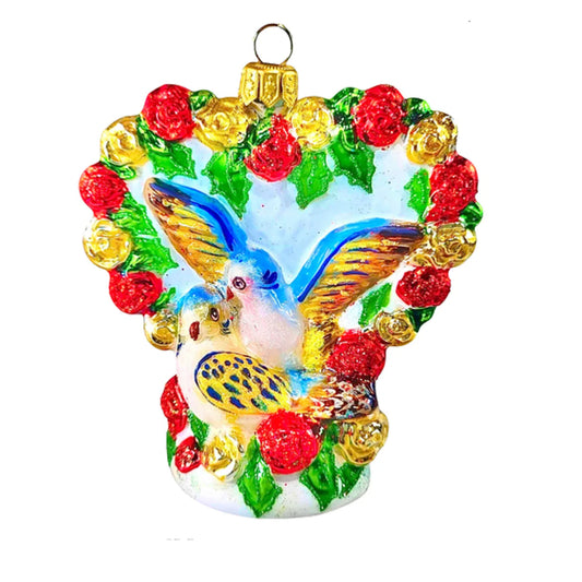PRE-ORDER Two Turtle Doves Ornament