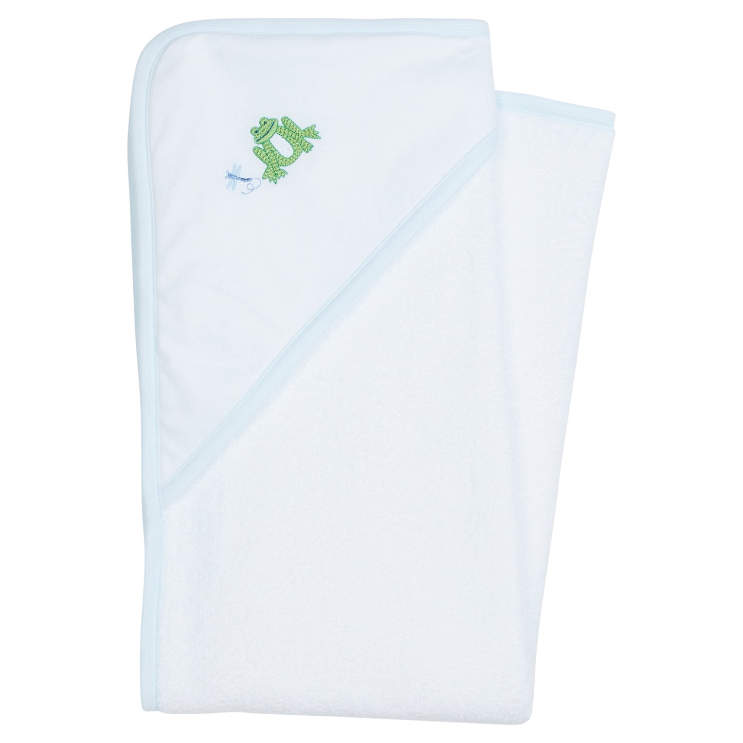 Little English Hooded Towel Frog