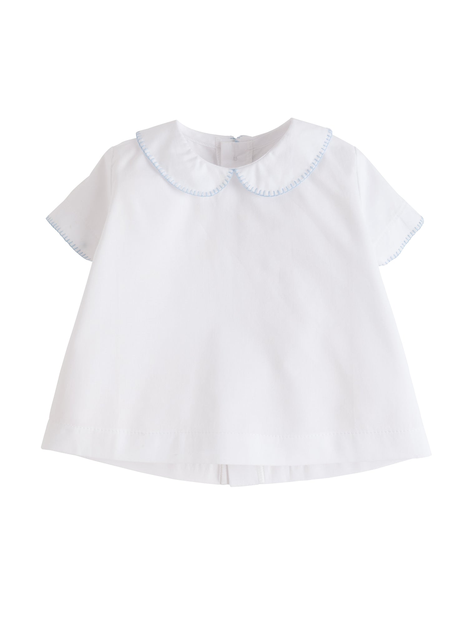 Little English Whipstitch Day Shirt Blue