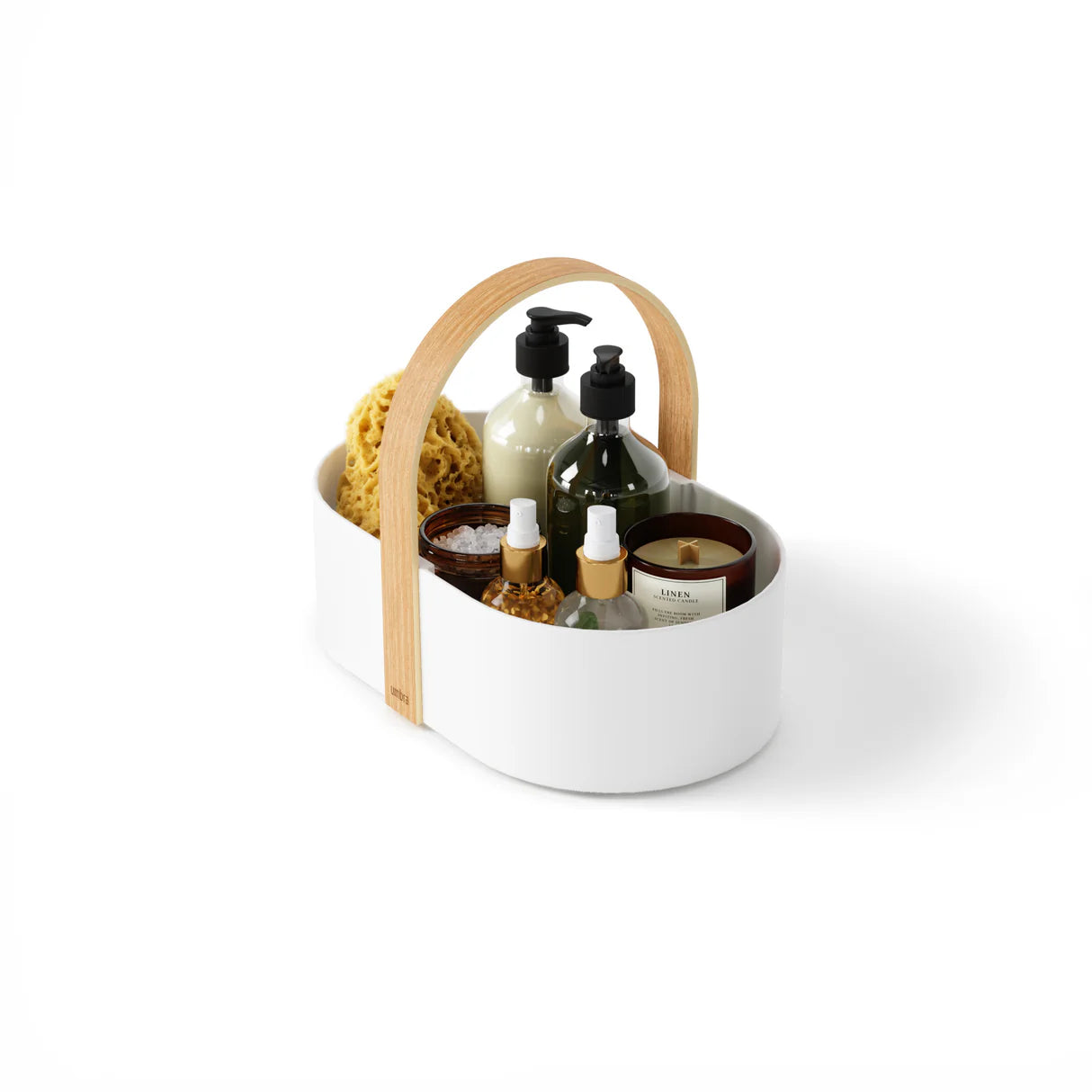 Bellwood Caddy White/Natural