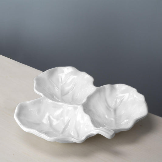 Beatriz Ball Vida Lettuce Triple Dip white melamine