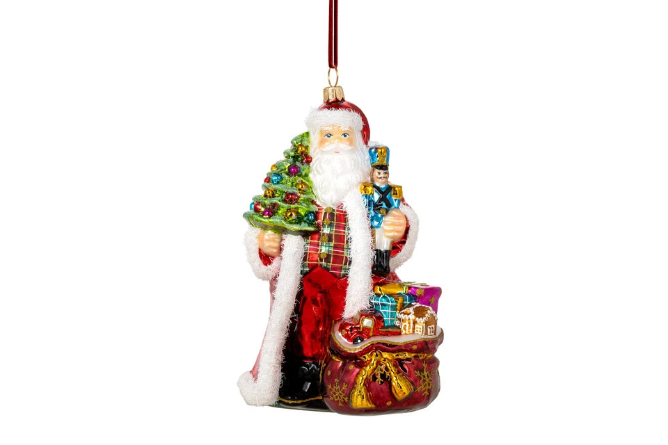 Warwick Hall Santa Ornament
