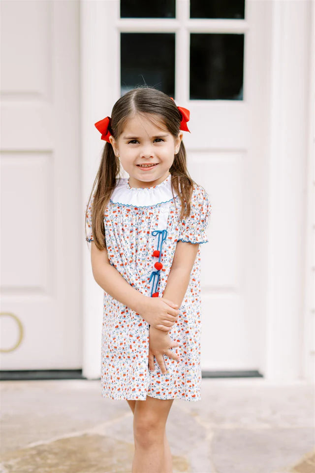 Foliage Cherry Dress