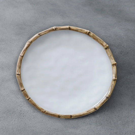 VIDA Bamboo 9" Salad Plates Set of 4