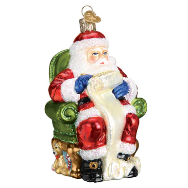 Santa Checking His List