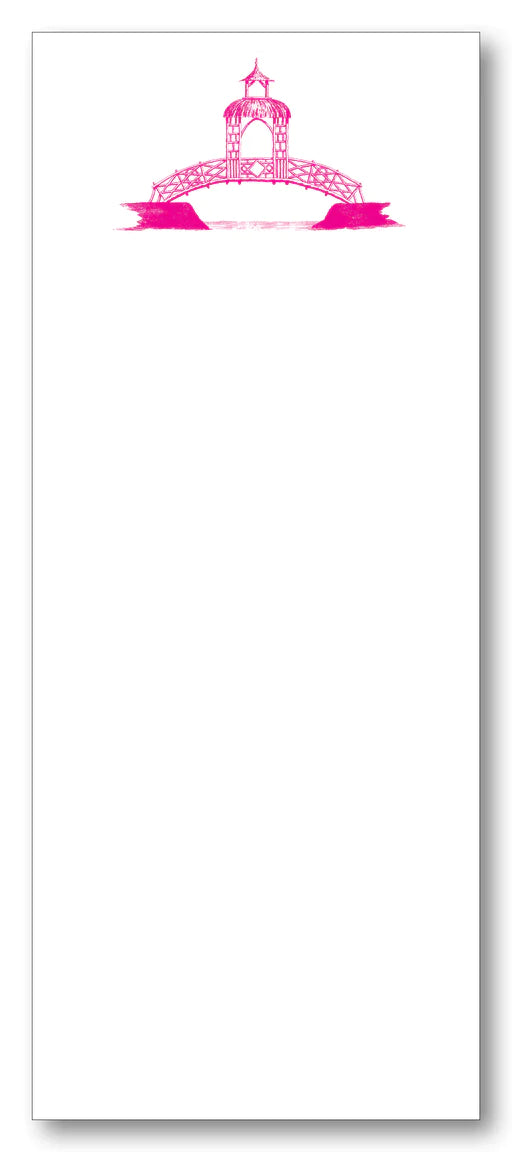 maison de papier chinoiserie bridge fuchsia notepad