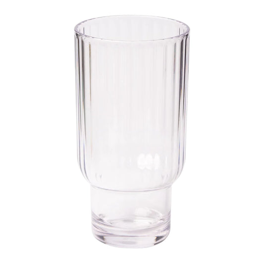 Sophistiplate modern tumbler tall clear
