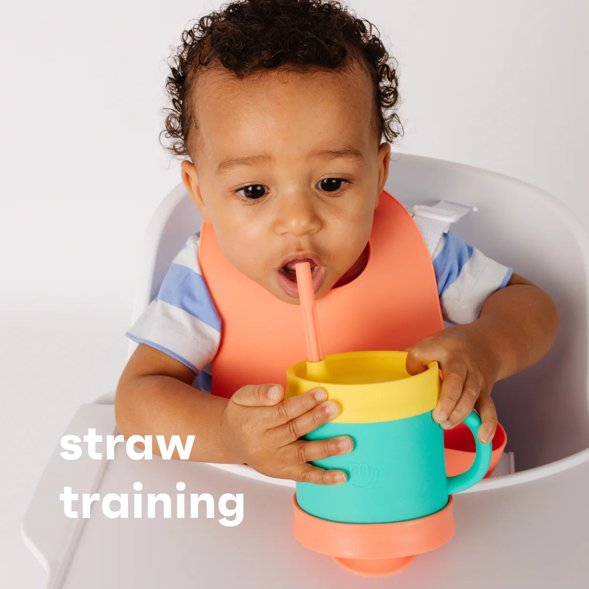 Morepeas essential sippy cup with straw