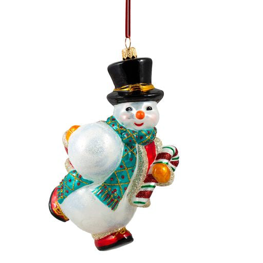 Huras Family Snowman with Snowball