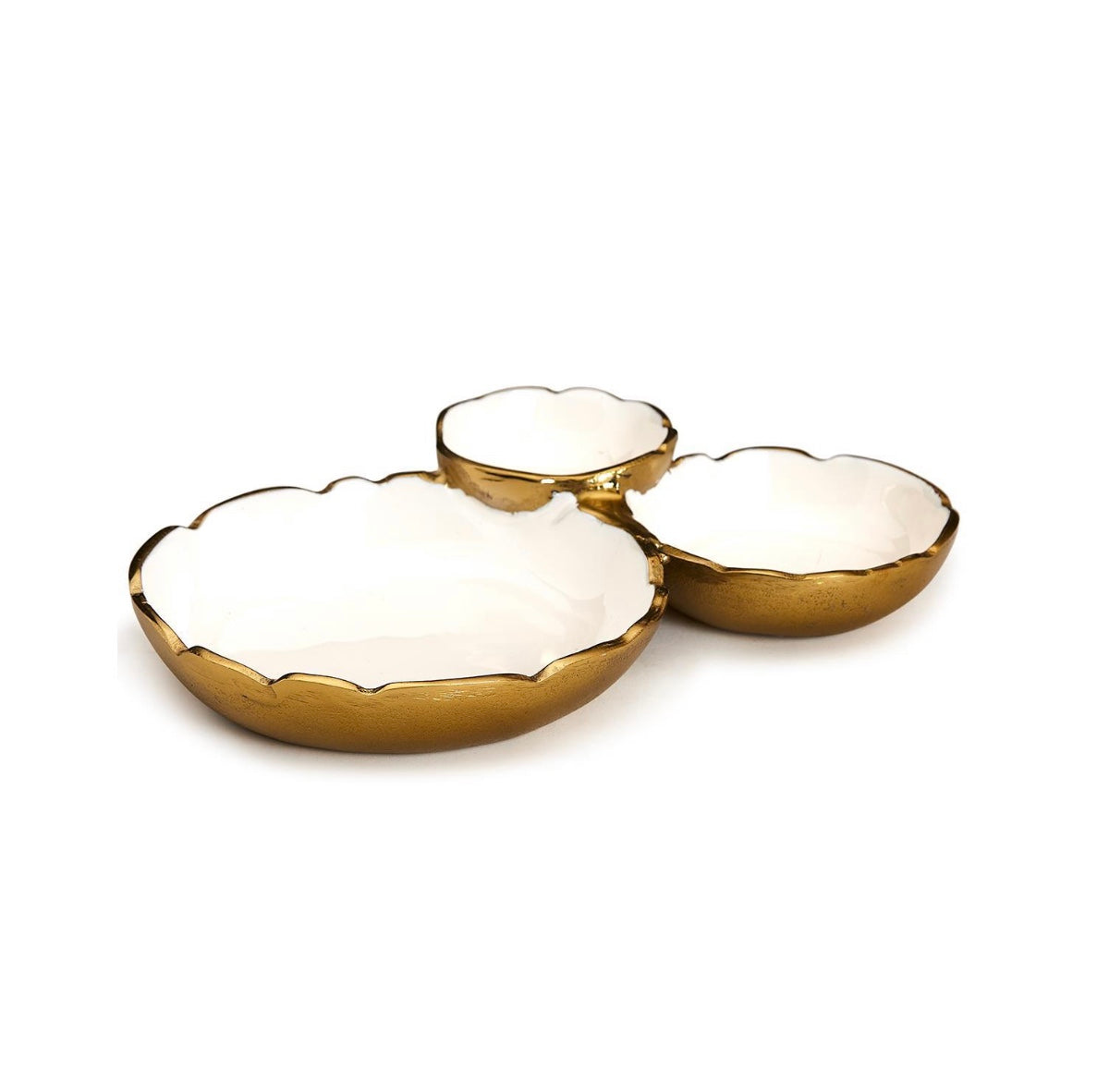 Two's Company Enamel Trio Bowl accent home decor