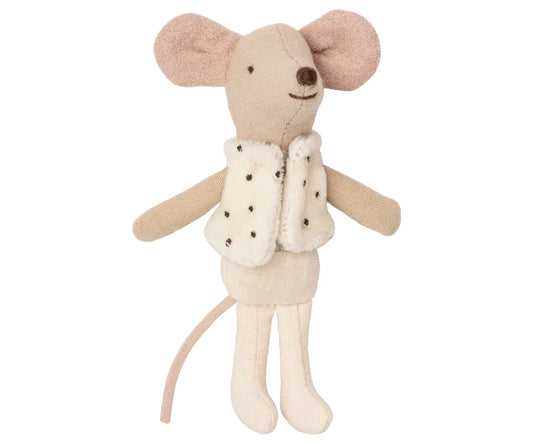 Maileg dancer mouse in matchbox