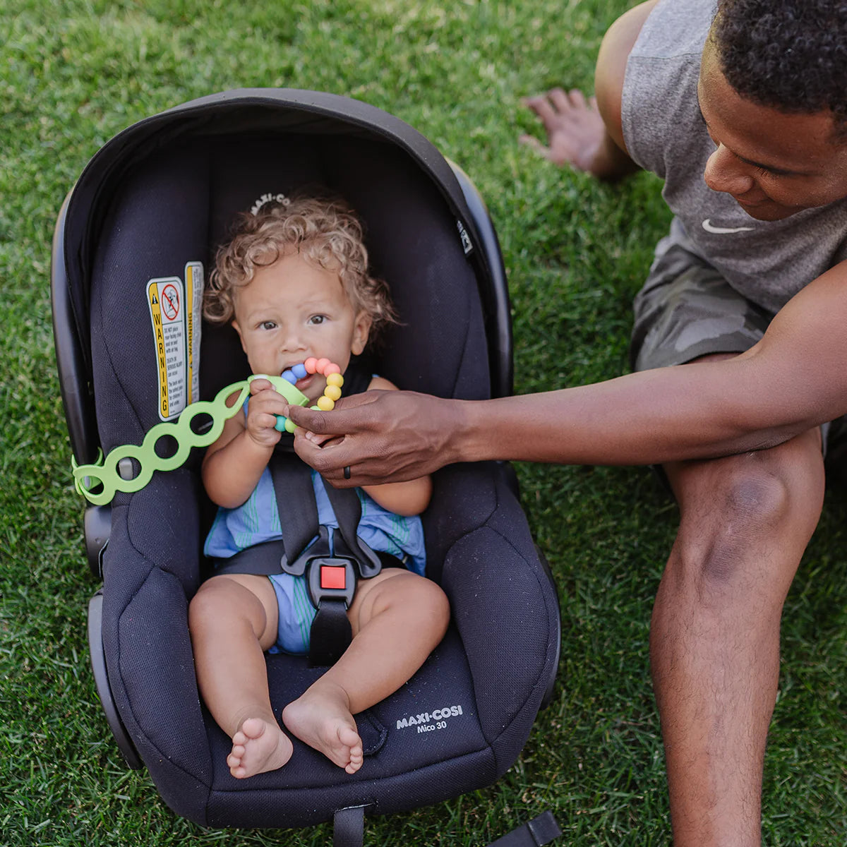 Morepeas on the go teether