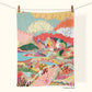 Werkshoppe Secret Stairway Tea Towel art