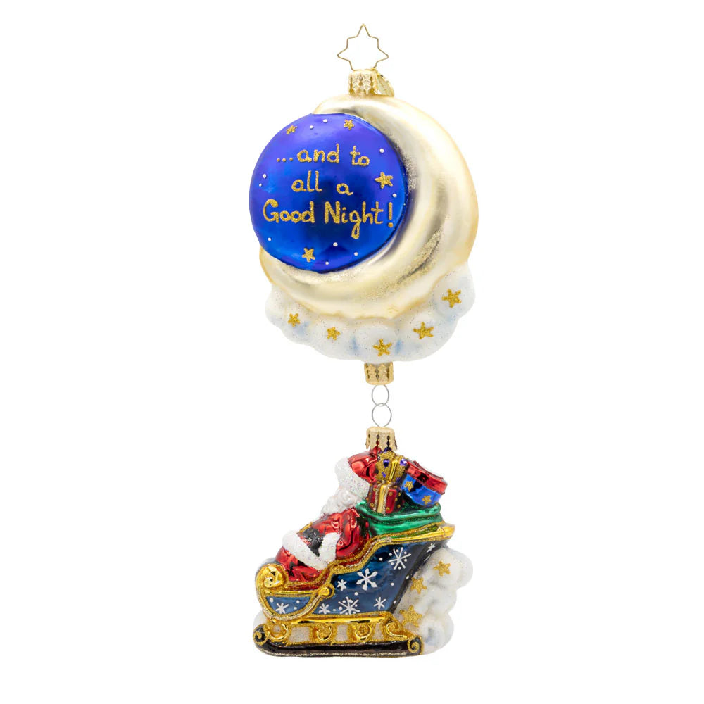 Moonlight Sleigh Ride Ornament