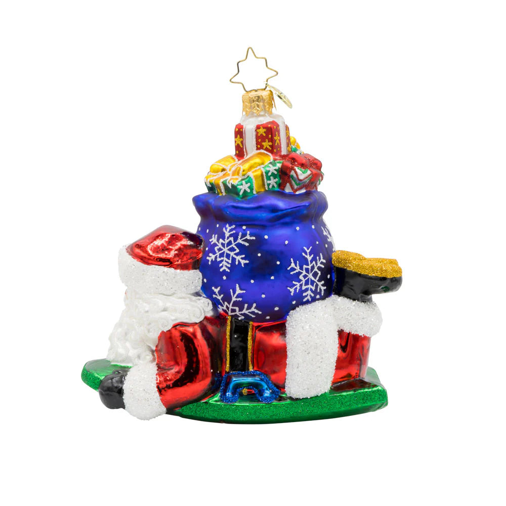 Snowy Sleigher Ornament