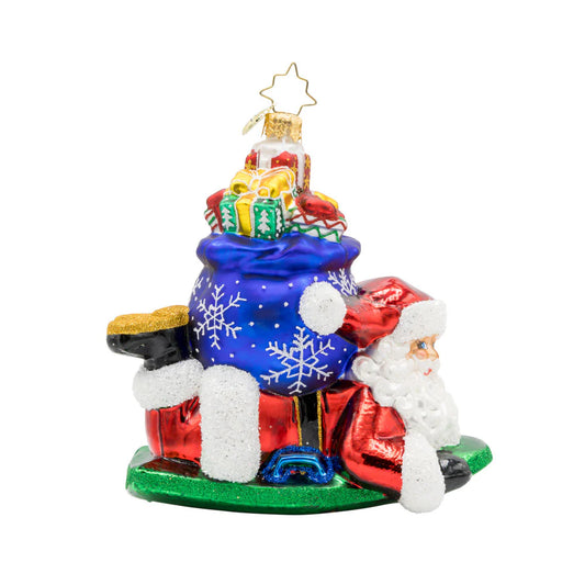 Snowy Sleigher Ornament