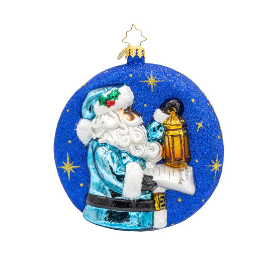 Santa's Guiding Light Ornament