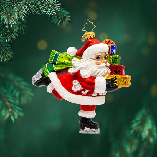 Dashing Through the Ice Ornament