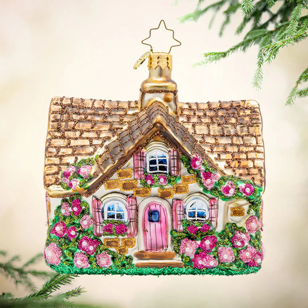 Floral Cottage Charm Ornament