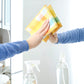 Lemon Plaid Microfiber All Purpose Towel Set of 4