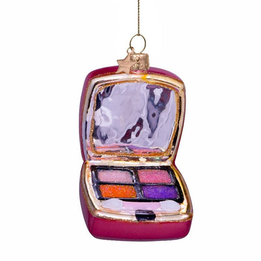 Orange Pink Eyeshadow Ornament