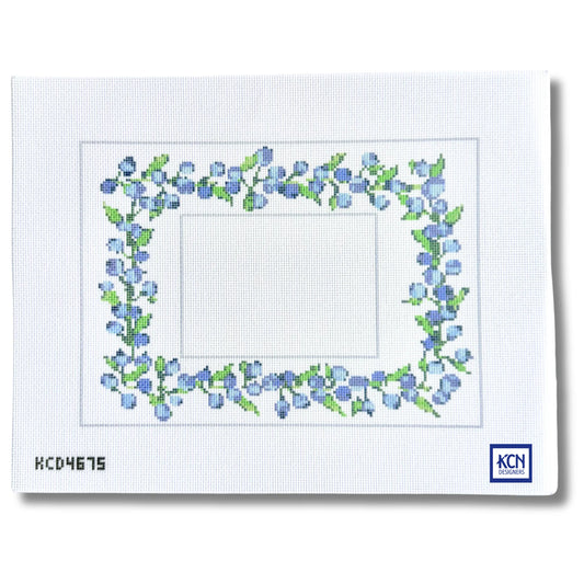 Blueberry Frame Printed Canvas