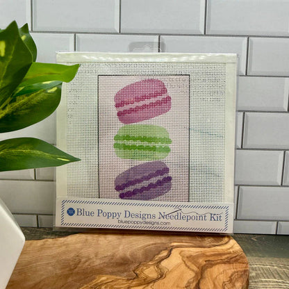 Blue Poppy Needlepoint Kit