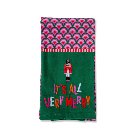 Very Merry Dish Towel